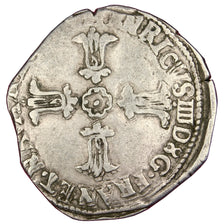 FRANCE, 1/4 Ecu, Bordeaux, VF(30-35), Silver, Sombart #4686, 9.49