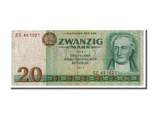 Germany - Democratic Republic, 20 Mark, 1975, KM #29a, VF(20-25), EE 461021