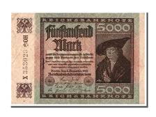 Germany, 5000 Mark, 1922, KM #81e, 1922-12-02, VF(20-25), X 353029 OH