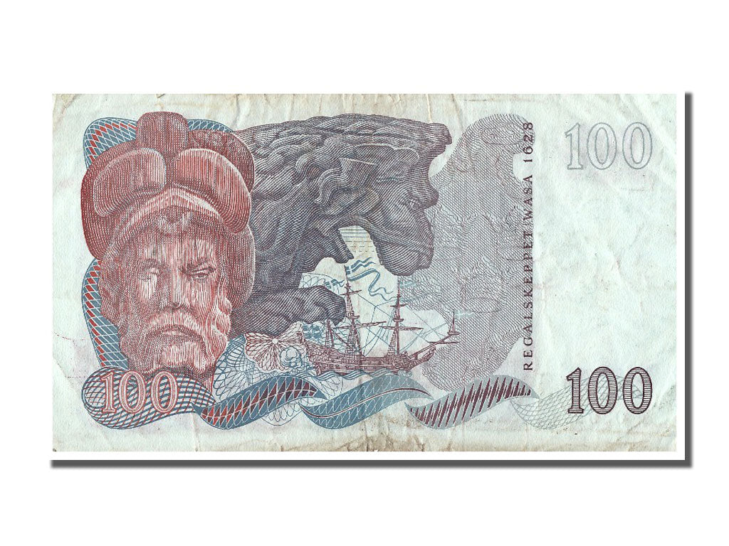 Sweden, 100 Kronor, 1980, KM #54c, VF(20-25), F 029215