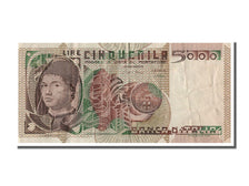 Italy, 5000 Lire, 1980, KM #105b, 1980-07-01, AU(50-53), OA 170278 I