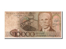 Brazil, 10,000 Cruzeiros, KM #203a, VF(30-35), A 3415000671 A