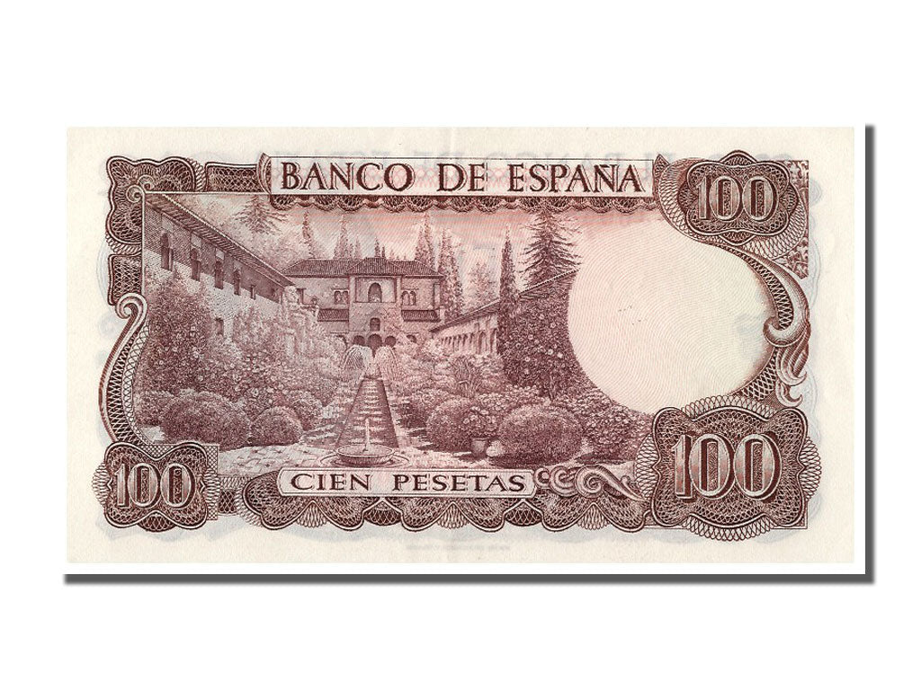 Biljet, Spanje, 100 Pesetas, 1970, 1970-11-17, SPL