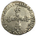 FRANCE, 1/4 Ecu, 1579, Rennes, EF(40-45), Silver, Sombart #4662, 9.79