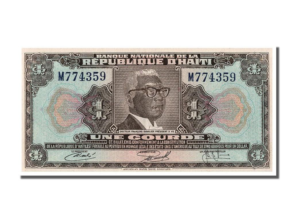 Haiti, 1 Gourde, 1973, KM #210, UNC(63), M774359