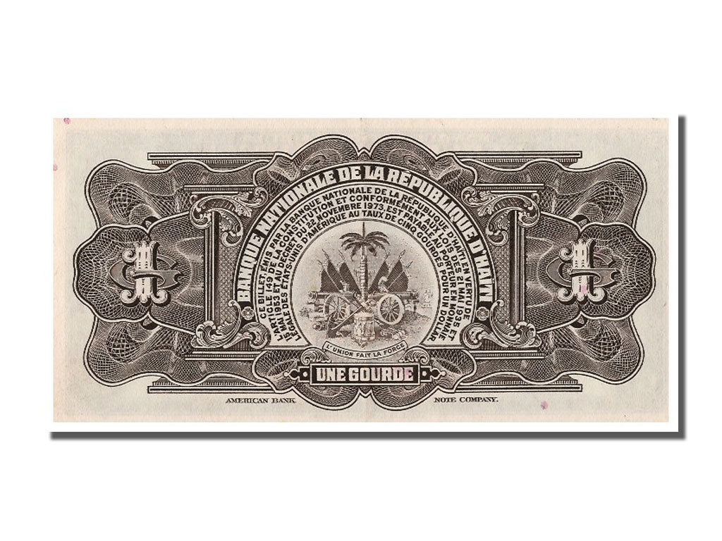 Haiti, 1 Gourde, 1973, KM #210, UNC(63), M774359