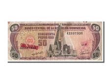 Dominican Republic, 50 Pesos Oro, 1991, KM #135a, VF(30-35), A233733X