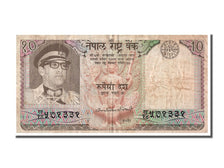 Geldschein, Nepal, 10 Rupees, SS