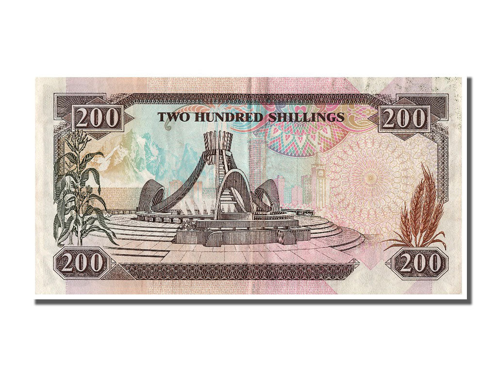 Kenya, 200 Shillings, 1992, KM #29d, 1992-07-01, EF(40-45), AH0233145