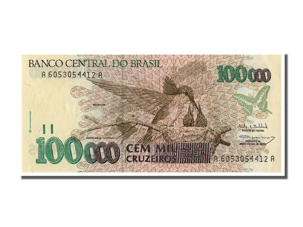 Brasile, 100,000 Cruzeiros, SPL