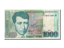 Armenia, 1000 Dram, 1999, KM #45, VF(30-35), 19001298