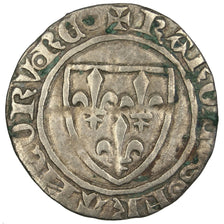 Monnaie, France, Demi Blanc Guénar, Paris, TTB, Billon, Duplessy:378A