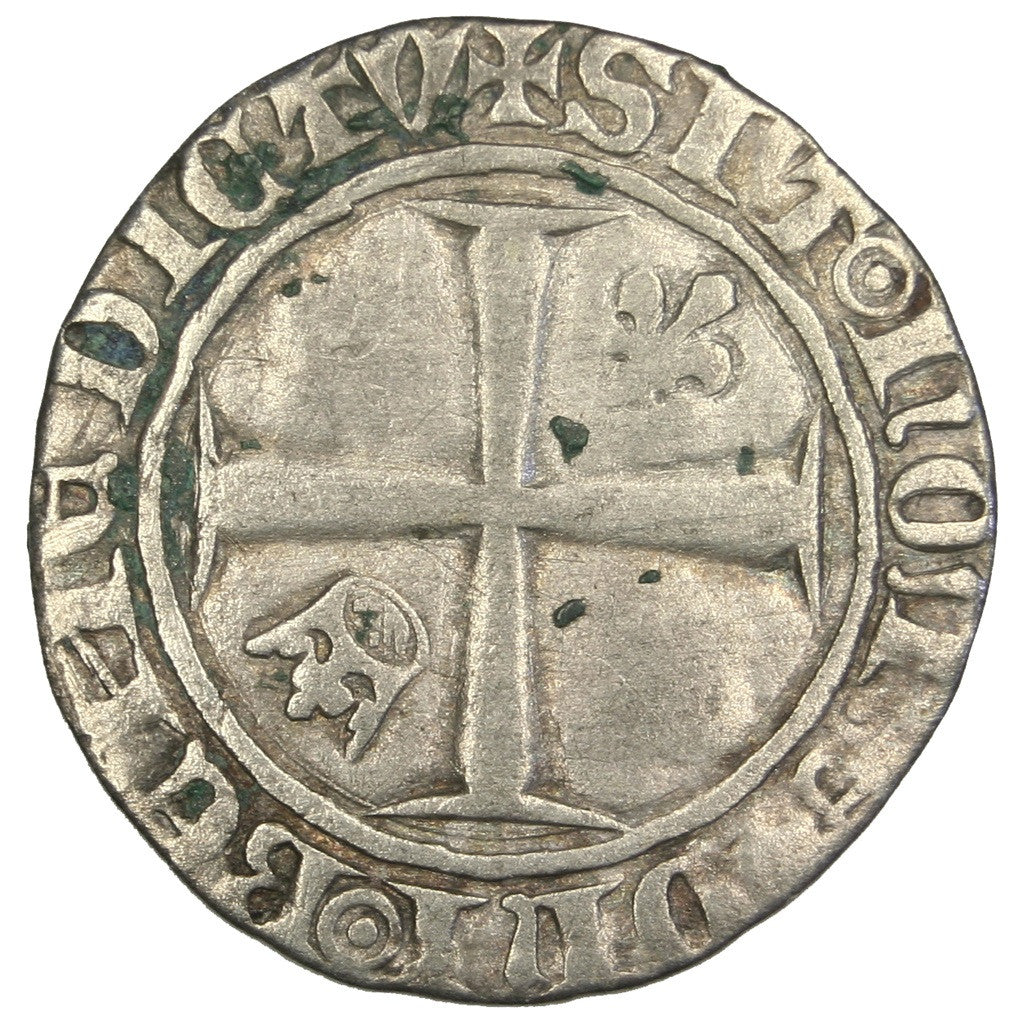 Monnaie, France, Demi Blanc Guénar, Paris, TTB, Billon, Duplessy:378A