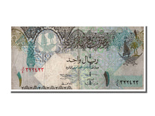 Qatar, 1 Riyal, KM #20, VF(30-35)