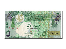 Qatar, 5 Riyals, KM #21, EF(40-45)