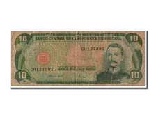 Billet, Dominican Republic, 10 Pesos Oro, 1988, TB