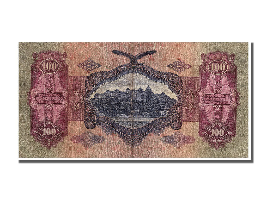 Banknote, Hungary, 100 Pengö, 1930, 1930-07-01, EF(40-45)