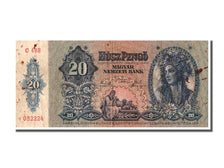 Billet, Hongrie, 20 Pengö, 1941, 1941-01-15, TB+
