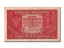 Poland, 1 Marka, 1919, KM #23, VF(30-35), HR 164391