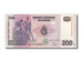 Banknot, Republika Demokratyczna Konga, 200 Francs, 2007, 2007-07-31, UNC(65-70)