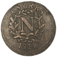 Premier Empire, Siège d'Anvers, 5 Centimes Napoléon Ier