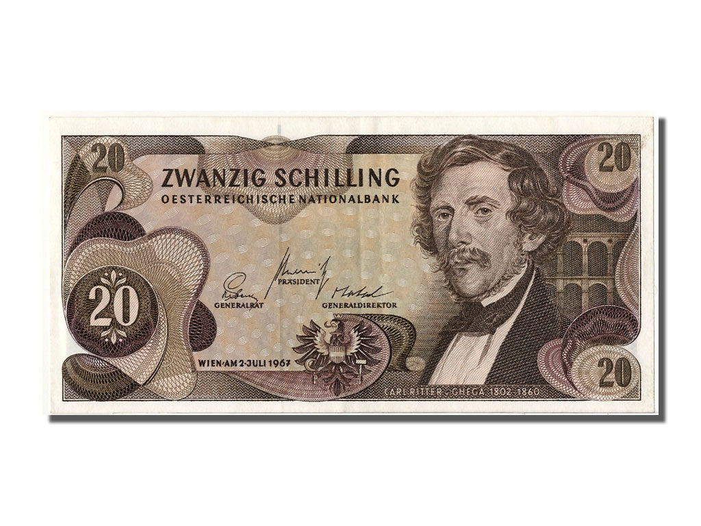 Austria, 20 Schilling, 1967, KM #142a, 1967-07-02, UNC(60-62), I512547X