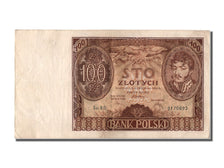 Banknote, Poland, 100 Zlotych, 1934, 1934-11-09, AU(50-53)