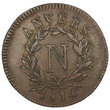 Premier Empire, Siège d'Anvers, 5 Centimes Napoléon Ier