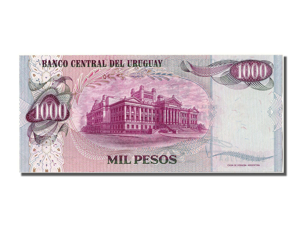 Uruguay, 1000 Pesos, KM #52, UNC(65-70), 12734776A