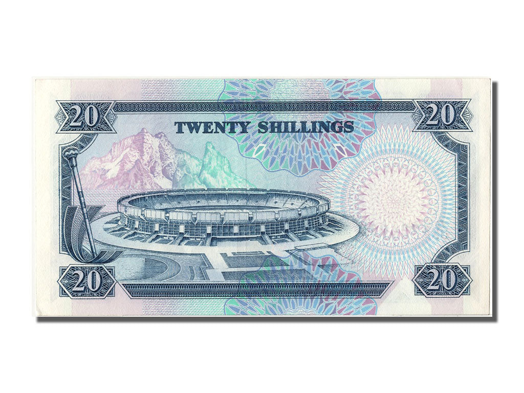 Banknote, Kenya, 20 Shillings, 1992, 1992-01-02, UNC(63)