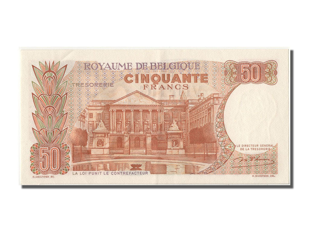 Belgium, 50 Francs, 1966, KM #139, 1966-05-16, UNC(63), 2221 X 879