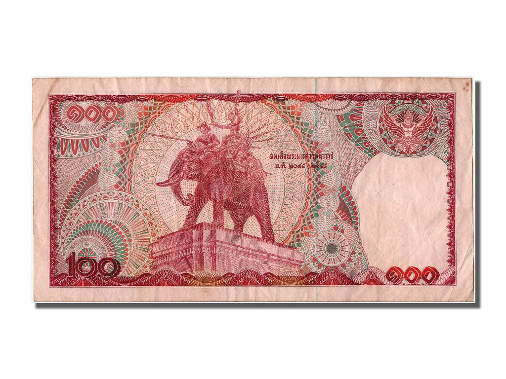 Thailand, 100 Baht, KM #89, EF(40-45), 33N697890