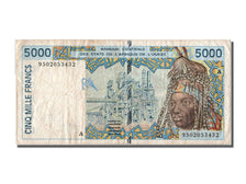 West African States, 5000 Francs, KM #113Ac, EF(40-45), A 9502053432