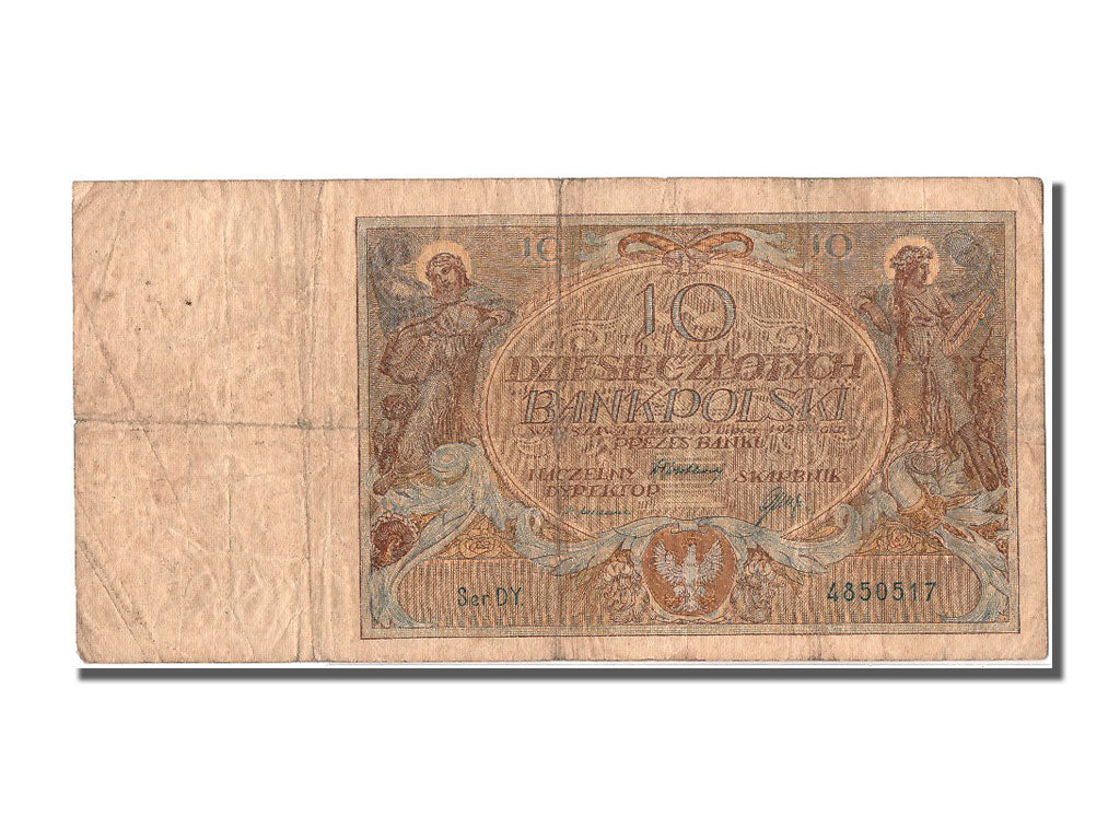 Polonia, 10 Zlotych, 1929, MB