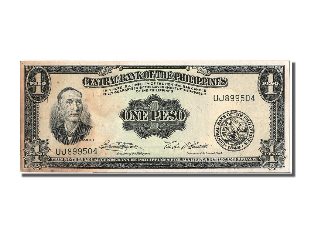 Philippines, 1 Peso, KM #133g, EF(40-45), UJ899504