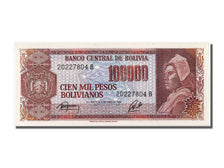 Banknote, Bolivia, 100,000 Pesos Bolivianos, 1984, 1984-06-05, UNC(65-70)