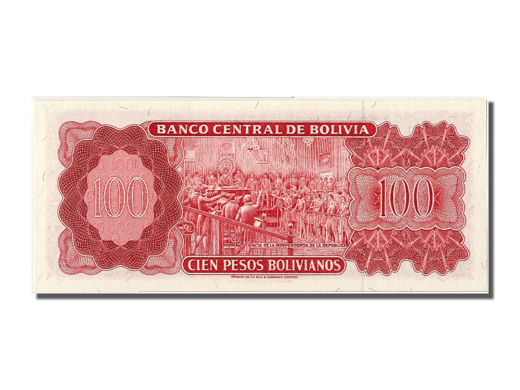 Bolivia, 100 Pesos Bolivianos, KM #164A, UNC(65-70), 17T075858