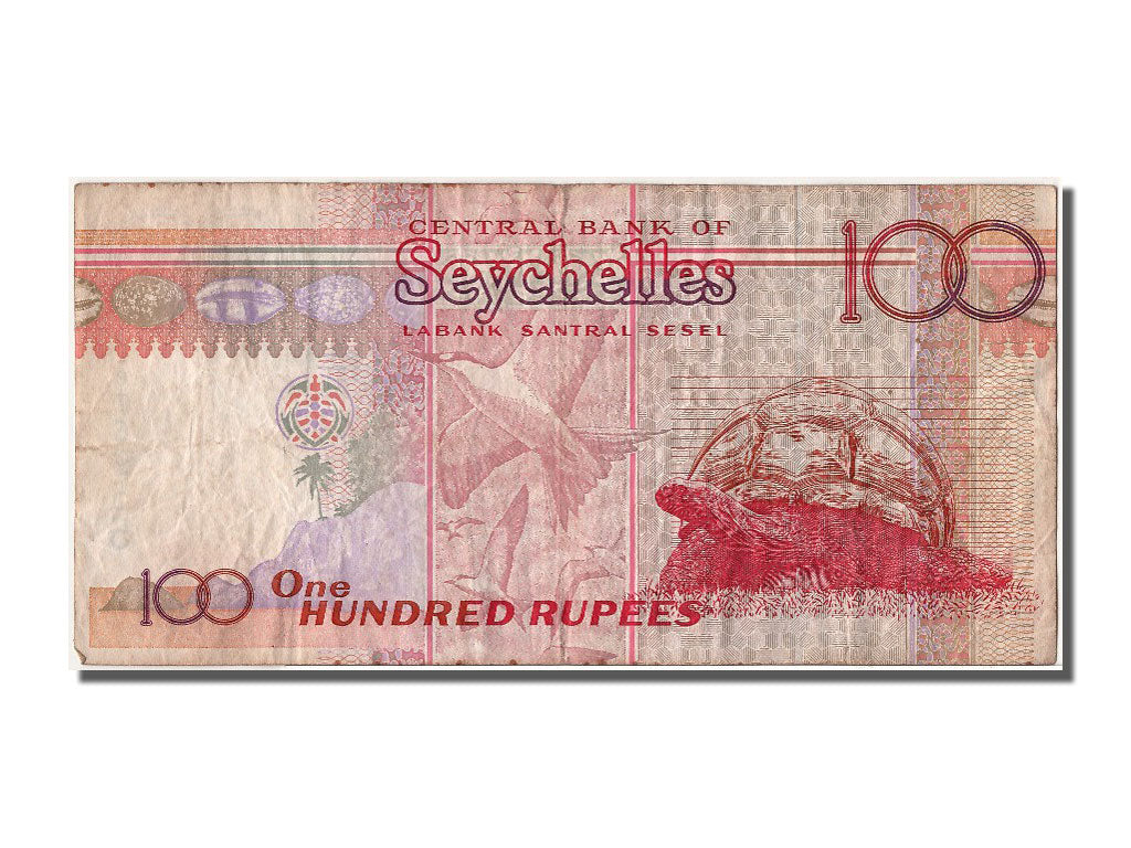 Seychelles, 100 Rupees, KM #40, EF(40-45), AE876955