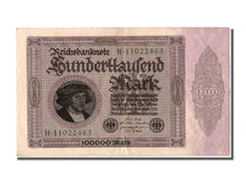 Germany, 100,000 Mark, 1923, KM #83a, 1923-02-01, AU(55-58), H.11022463