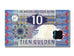 Netherlands, 10 Gulden, 1997, KM #99, 1997-07-01, AU(55-58), 1040733886
