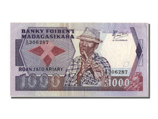 Madagascar, 1000 Francs = 200 Ariary, KM #68b, EF(40-45), A/35 306287