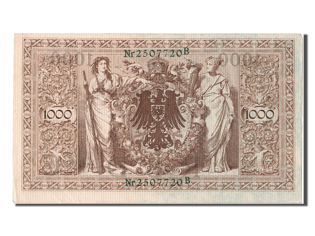 Germany, 1000 Mark, 1910, KM #45b, 1910-04-21, UNC(63), 2507720B