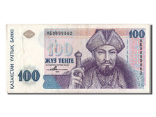 Kazakhstan, 100 Tengé, 1993, KM #13a, AU(50-53), AB9899862