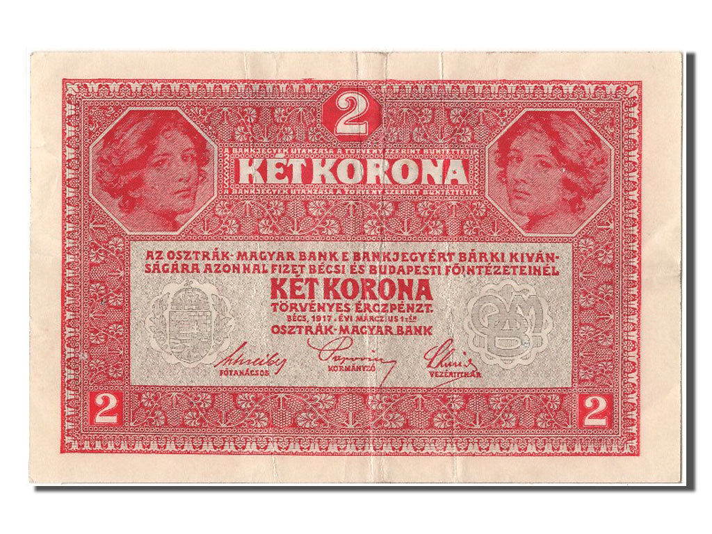 Banknote, Austria, 2 Kronen, 1917, 1917-03-01, EF(40-45)