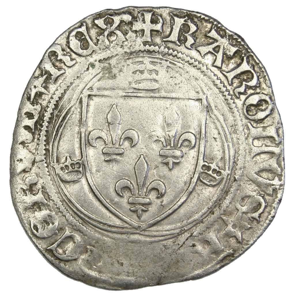 Charles VII, Blanc à la couronne