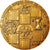 Frankreich, Medaille, Calendrier, Astronomie, 1985, UNZ, Bronze
