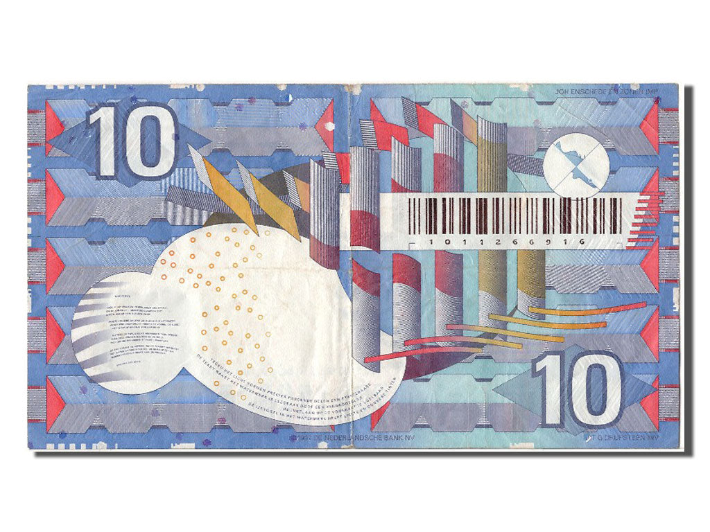 Netherlands, 10 Gulden, 1997, KM #99, 1997-07-01, EF(40-45), 1011266916