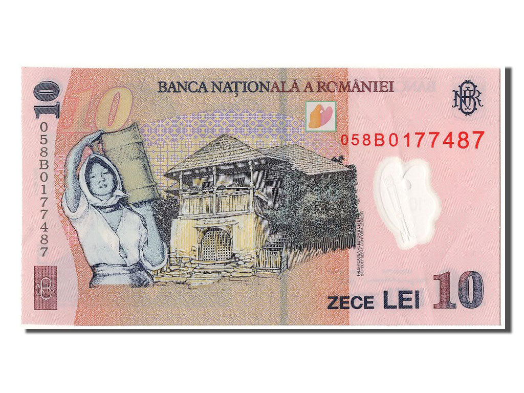 Romania, 10 Lei, 2005, KM #119a, 2005-07-01, UNC(60-62), 058B0177487