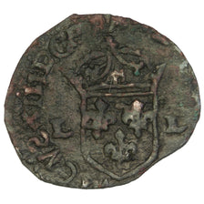FRANCE, Douzain, VF(20-25), Copper, Droulers #134 H/D, 2.85