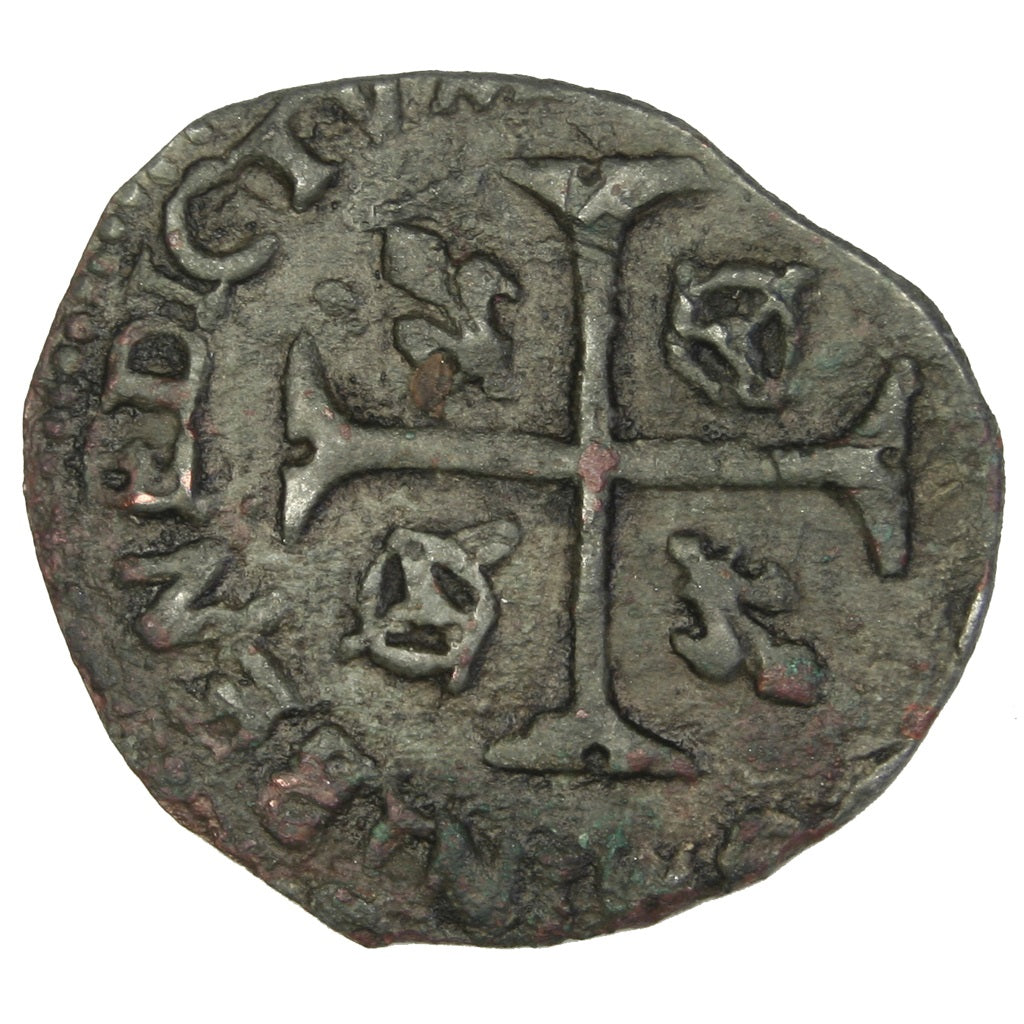 FRANCE, Douzain, VF(20-25), Copper, Droulers #134 H/D, 2.85